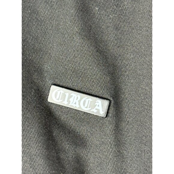 VTG Circa Hecho de Sangre Reversible Hooded  Skater Surfer Zip Jacket Men's XL - Picture 9 of 15